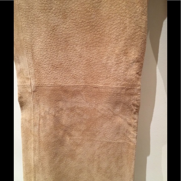 Aqua Suede Jeans - Picture 3 of 6